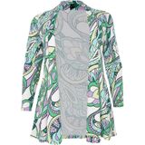 Cardigan - BARI - Lila - Lange Mouwen - Open Voorzijde