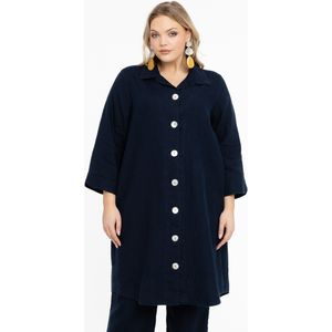 Blouse met kraag LINEN