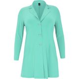 Yoek Blazer DOLCE van Travelstof Turquoise