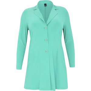 Yoek Blazer DOLCE van Travelstof Turquoise