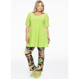 Yoek T-shirt DOLCE van Travelstof Limegroen