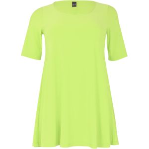 Yoek T-shirt DOLCE van Travelstof Limegroen