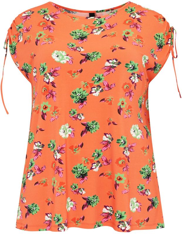 Tuniek - Fel Oranje - AZALEA - Met Strikjes