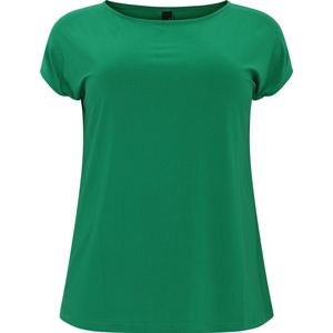 Yoek - Travelstof T-shirt - Groen - Dames