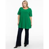 YOEK - Top - Korte Mouwen - Ronde Hals - Losse Pasvorm - Polyester