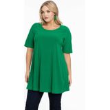 YOEK - Top - Korte Mouwen - Ronde Hals - Losse Pasvorm - Polyester