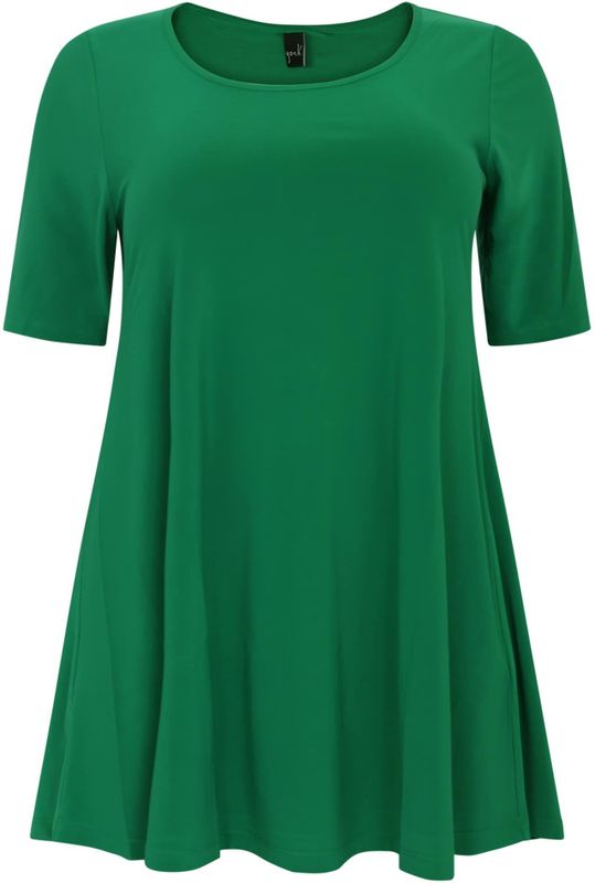 YOEK - Top - Korte Mouwen - Ronde Hals - Losse Pasvorm - Polyester