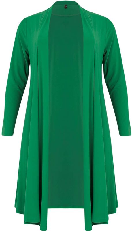 Vest - Zacht - Shawlkraag - Open Voorkant