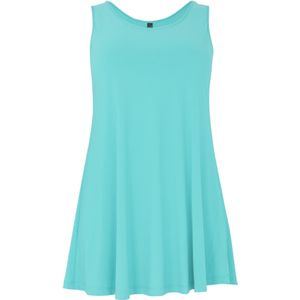 Top - Effen - Mouwloos - Lange Pasvorm - Normale Pasvorm