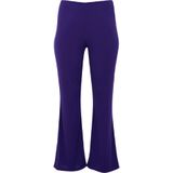 Harembroek - Effen - Elastisch - Lang - Bootcut - Mid Waist