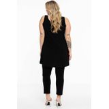 Yoek Bootcut Broek DOLCE van Travelstof Zwart