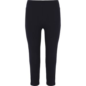 Yoek Cropped Slim Fit Tregging DOLCE van Travelstof Donkerblauw