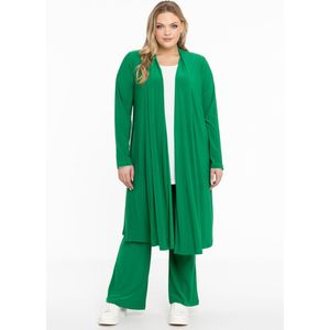 YOEK - DOLCE - Bootcut Broek - Groen - Travelstof