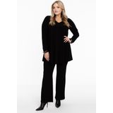 YOEK Tuniek met Lange Mouwen - Swing Pasvorm - V-hals