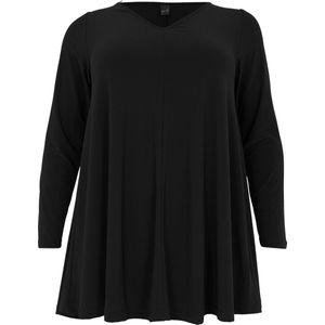 YOEK Tuniek met Lange Mouwen - Swing Pasvorm - V-hals