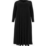 Yoek A-lijn Jurk DOLCE van Travelstof Zwart