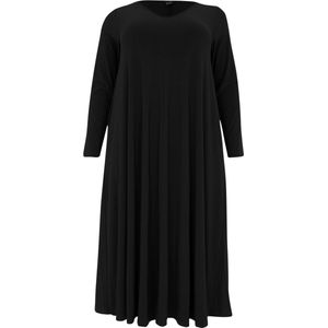 Yoek A-lijn Jurk DOLCE van Travelstof Zwart