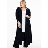 Yoek Vest met een gedrapeerde voorkant