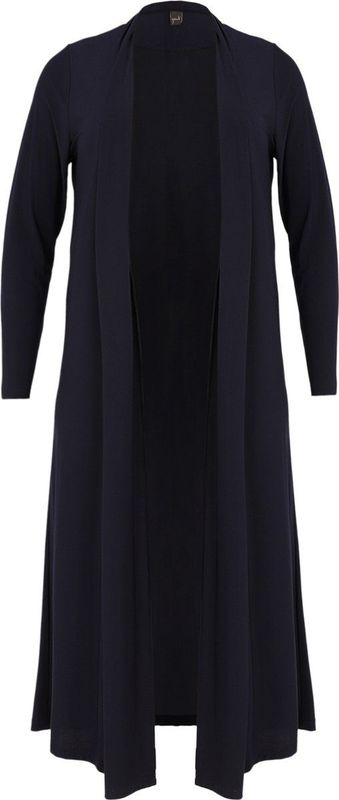 Yoek Vest met een gedrapeerde voorkant