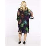 Kimono KRISTY - Zwart - Semi-Transparant Mesh - Dolce Biezen