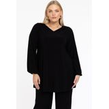 Tuniek - Zacht Dolce - Lange Pofmouwen - V-hals