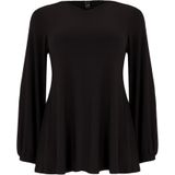 Tuniek - Zacht Dolce - Lange Pofmouwen - V-hals