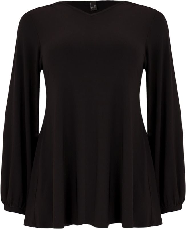 Tuniek - Zacht Dolce - Lange Pofmouwen - V-hals