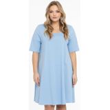 Yoek A-lijn Jurk Lichtblauw
