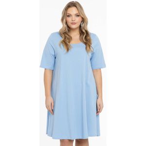 Yoek A-lijn Jurk Lichtblauw