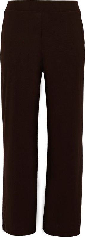YOEK Bootcut Broek - Travelstof - Donkerbruin