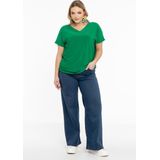 YOEK - DOLCE - T-shirt - Groen - Travelstof