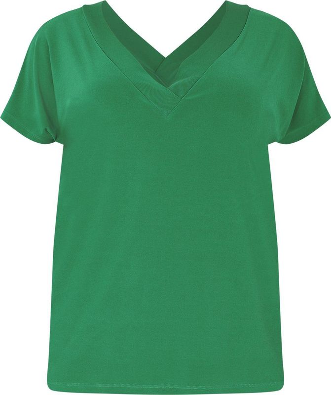 YOEK - DOLCE - T-shirt - Groen - Travelstof