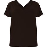 Yoek T-shirt van DOLCE Travelstof Bruin