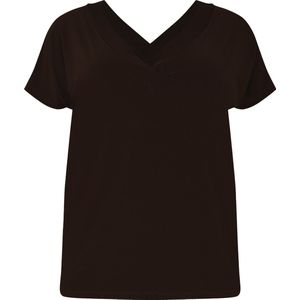 Yoek T-shirt van DOLCE Travelstof Bruin