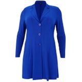 Yoek - Blazer - Cobalt - Rechtvallend - Dames