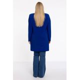 Yoek - Blazer - Cobalt - Rechtvallend - Dames