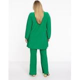 About You - Effen Blouse met Volant en Lange Mouwen