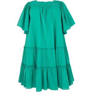 Jurk met volants SOFT COTTON