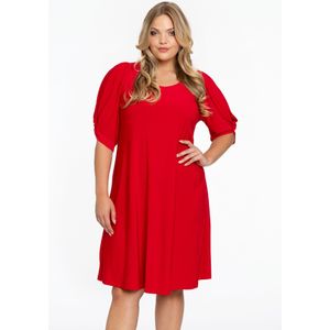 Jurk met pofmouwen DOLCE