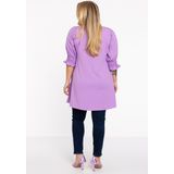 Tuniek - Katoen - Romantische Pofmouwen - Ronde Hals - Wide Bottom Pasvorm