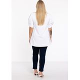 Yoek - Tuniek - Katoen - Flare Fit - Korte Mouwen - V-halslijn