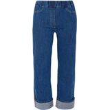 Jeans - Katoenmix - Blauw - Elastische Tailleband