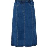 YOEK - Spijkerrok - Medium Blue Denim - Middellange Lengte - Katoen
