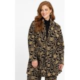 CIRCLE - Tussenjas - Goud en Zwart - Gebreid