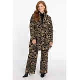 CIRCLE - Tussenjas - Goud en Zwart - Gebreid