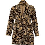 CIRCLE - Tussenjas - Goud en Zwart - Gebreid