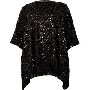 Poncho - PAILLET - Glinsterend - Polyestermix