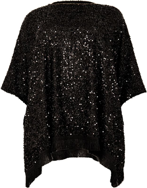 Poncho - PAILLET - Glinsterend - Polyestermix