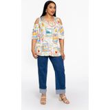 YOEK - Off Shoulder Top - Beige - Blousetop