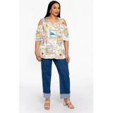 YOEK - Off Shoulder Top - Beige - Blousetop